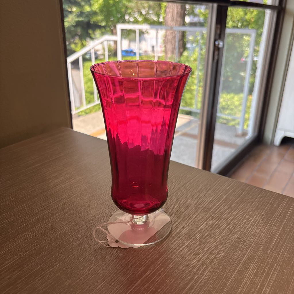 1930's Cranberry Dessert Cup