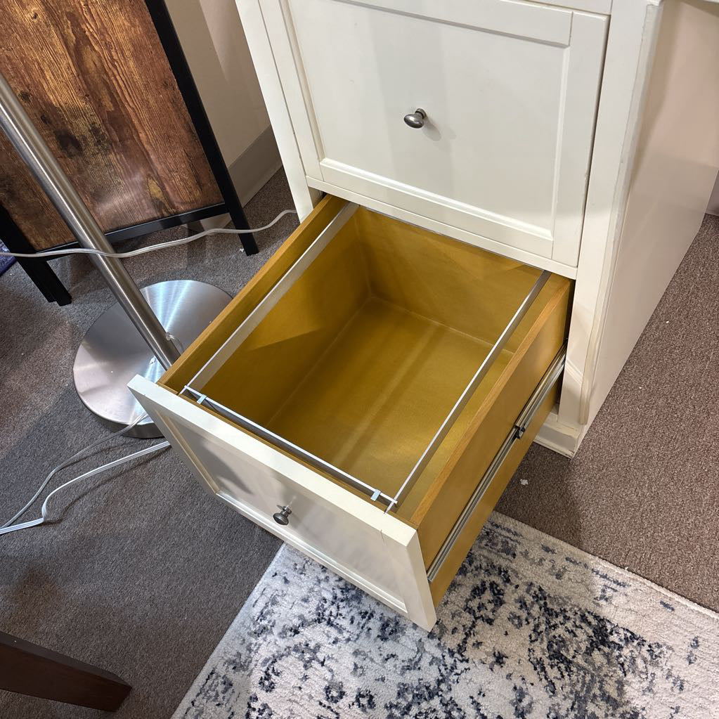 Pottery Barn White Desk