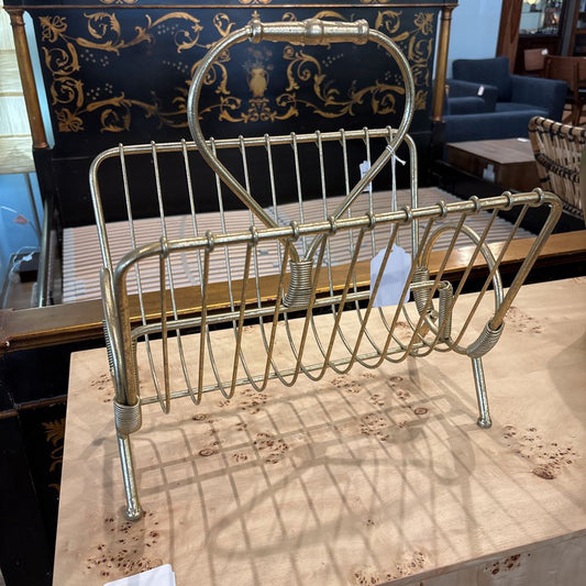 Brass Magazine Rack SMALLS
