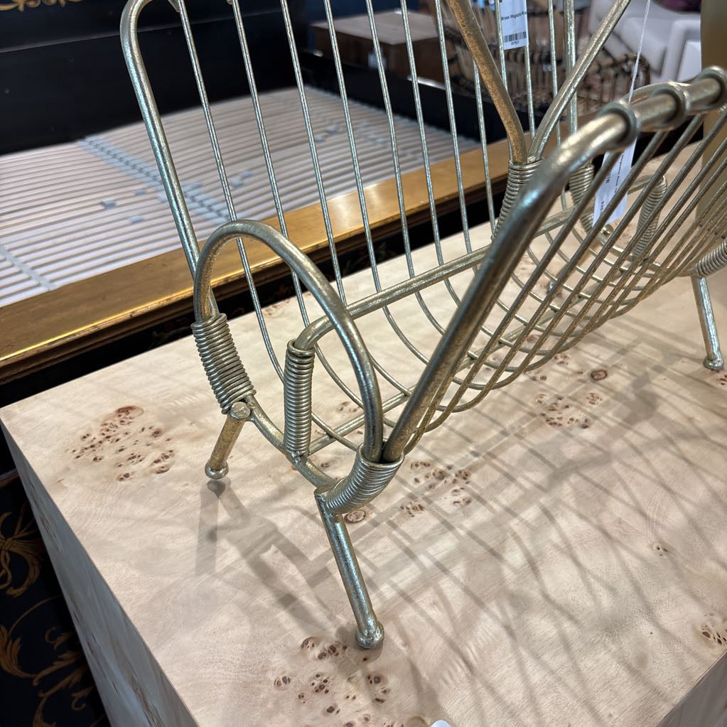 Brass Magazine Rack
