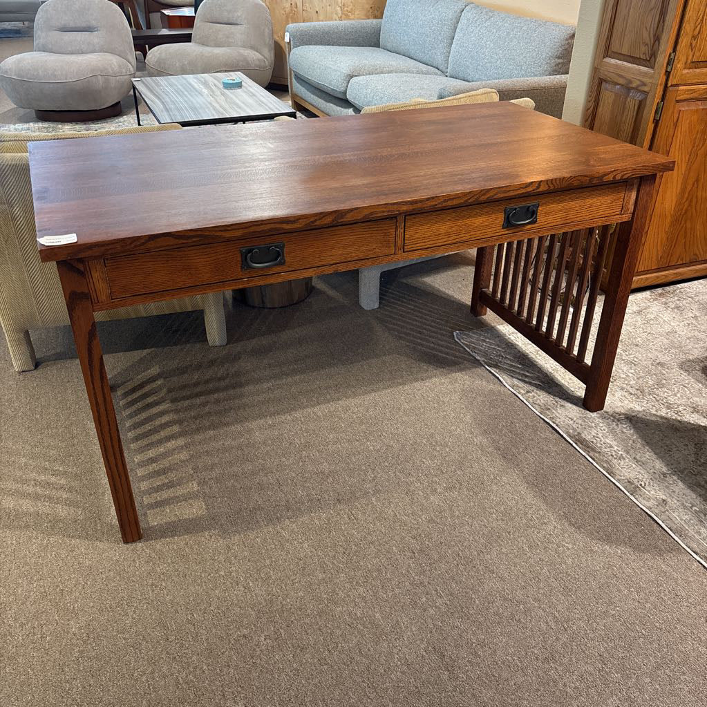 Mission Style Desk w/ Drawers