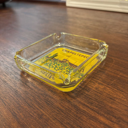 Glass Square Mexican Ashtray SMALLS