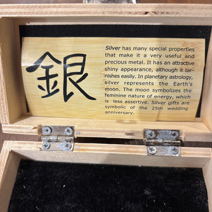 Silver Baoding Stress Balls w/Case SMALLS