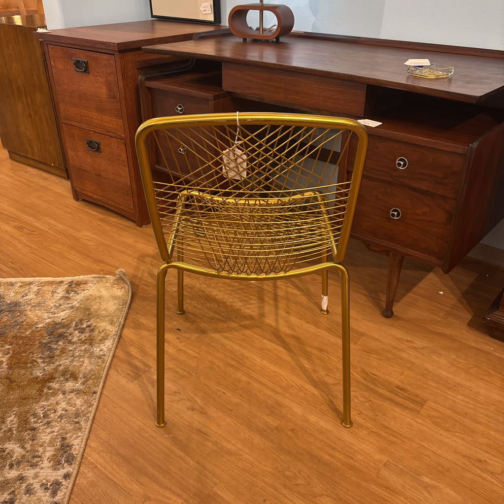 CB2 Golden Chair