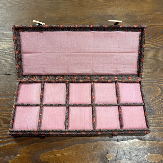 Red & Dark Chinese Jewelry Box SMALLS