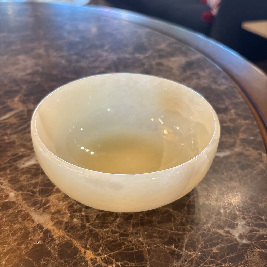 Tinted Marble Bowl