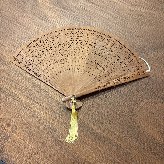 Wooden Folding Fan SMALLS