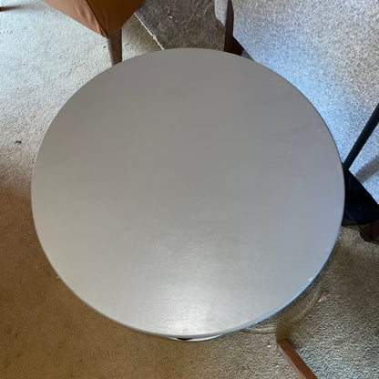 Round 2 Tone-Grey Cabinet with 1 Door/1 Drawer