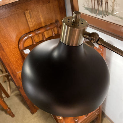 Black Industrial Style Pivoting Floor Lamp LAMPS