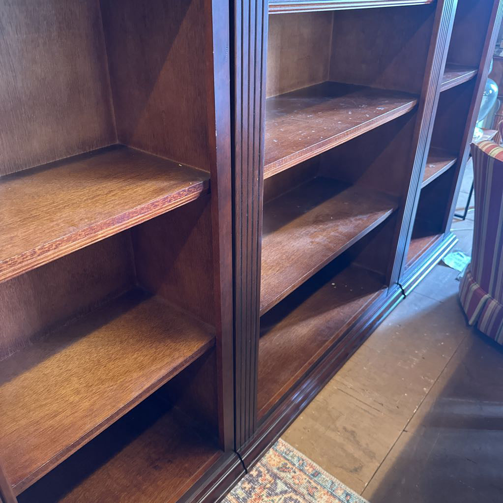 Dark Wood 3 Piece Bookshelf