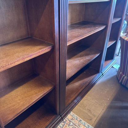Dark Wood 3 Piece Bookshelf
