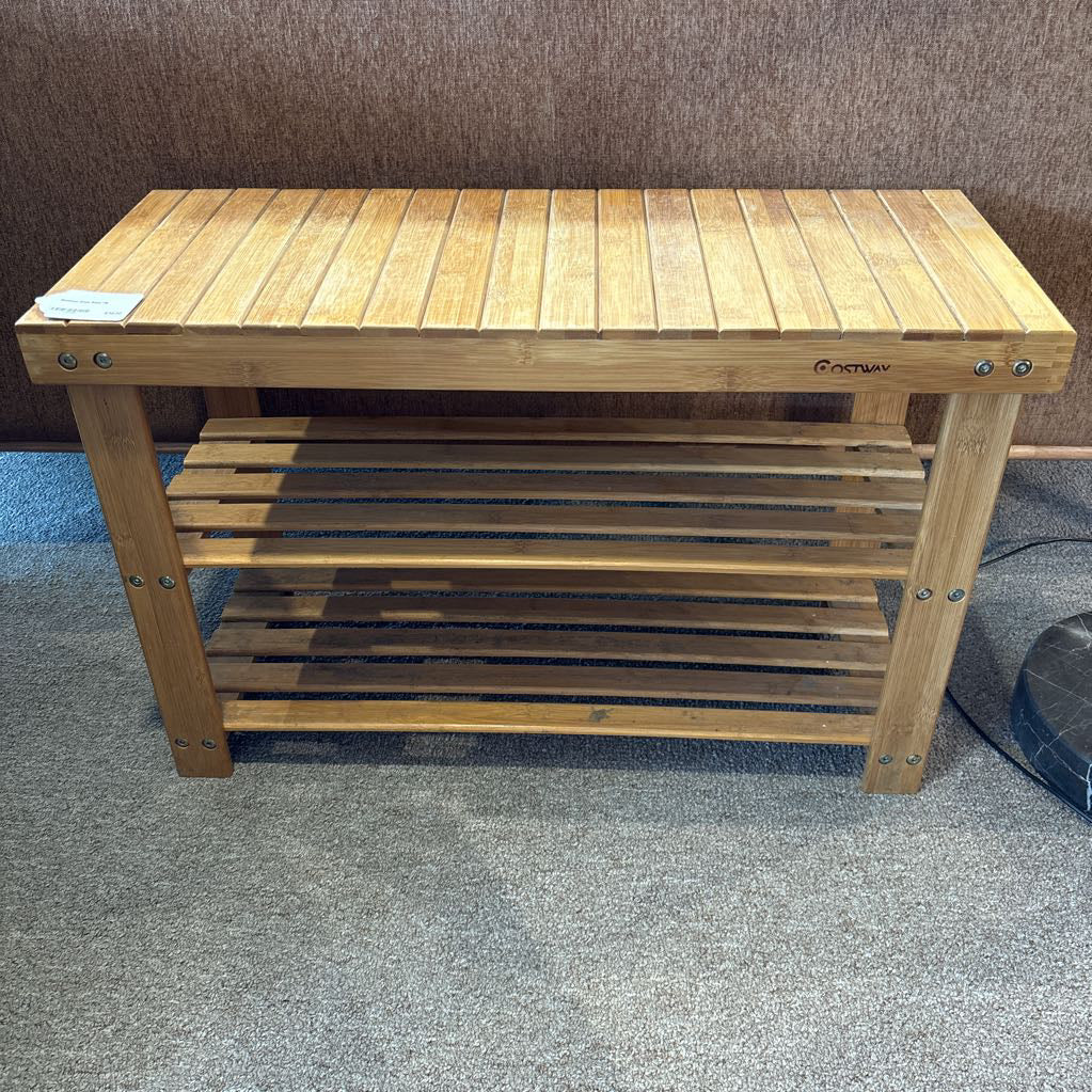 Bamboo Shoe Rack