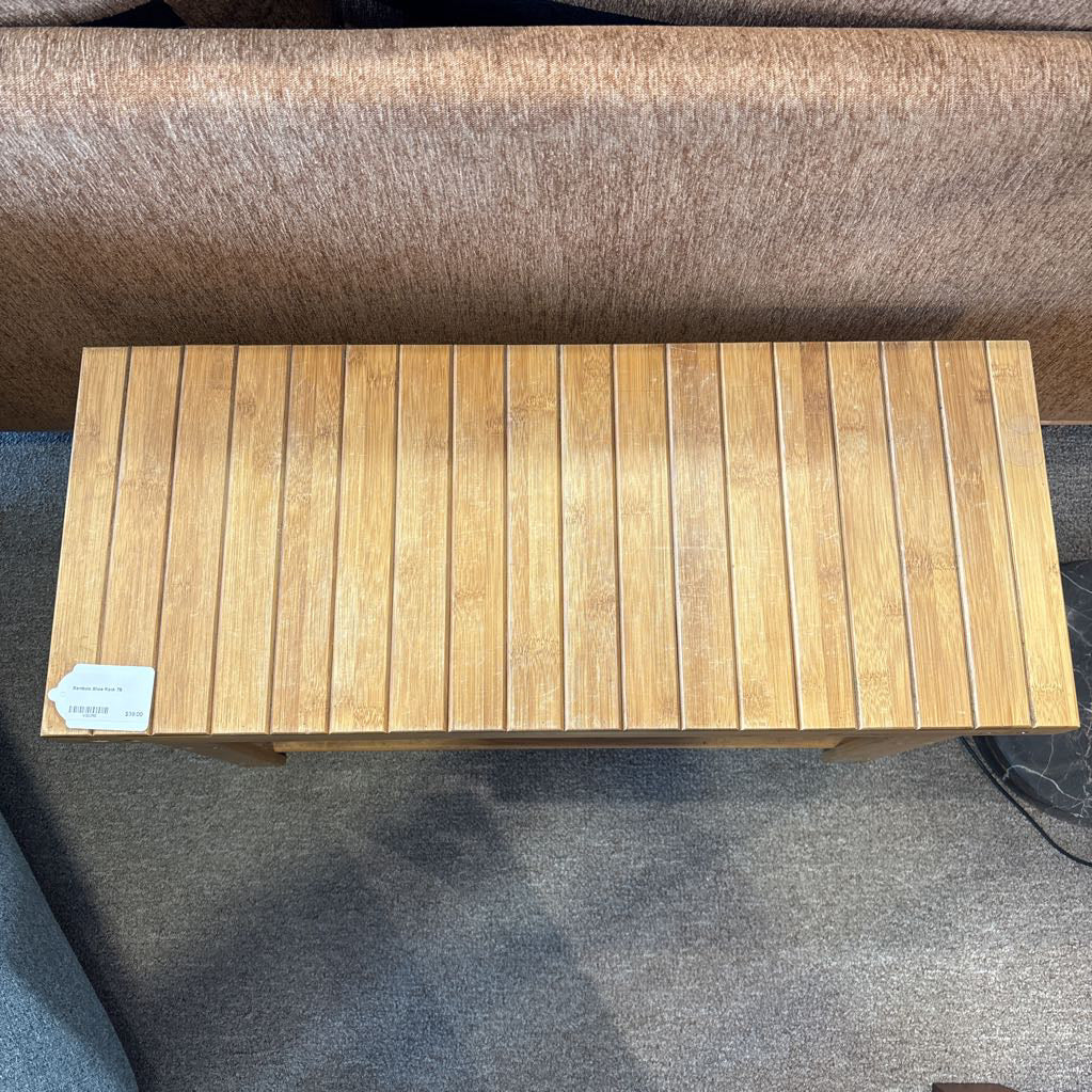 Bamboo Shoe Rack
