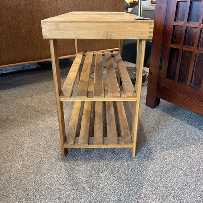 Bamboo Shoe Rack
