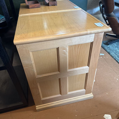 4 Drawer Blonde Filing Cabinet