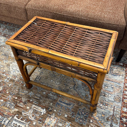 Woven Rattan Stool C STOOLS