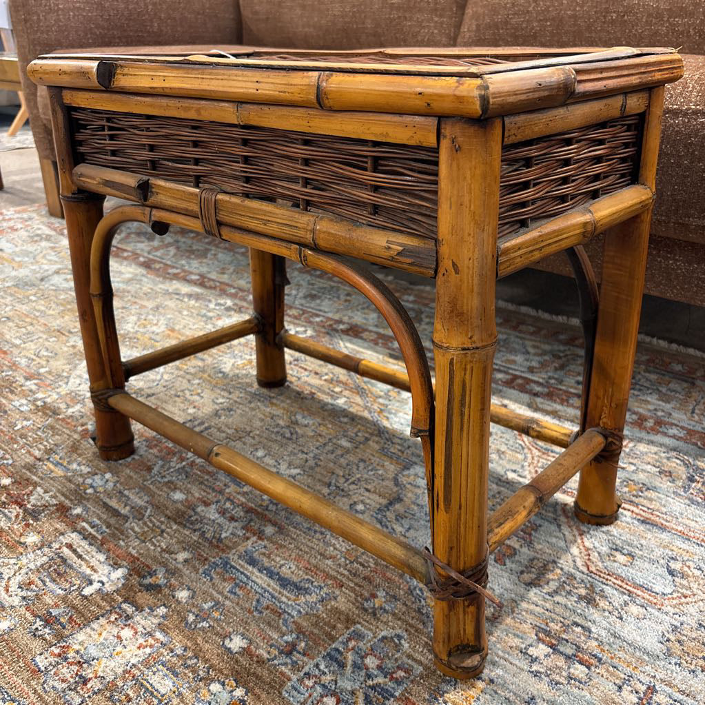 Woven Rattan Stool C STOOLS