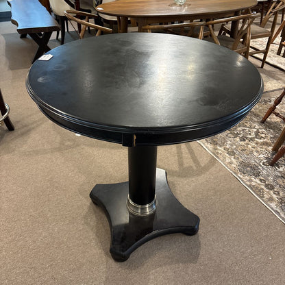 Black Round Bistro Counter Table (AS IS)