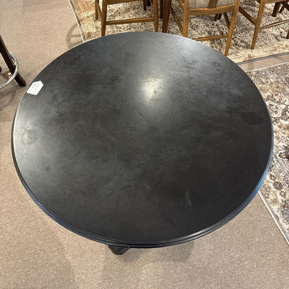 Black Round Bistro Counter Table (AS IS)