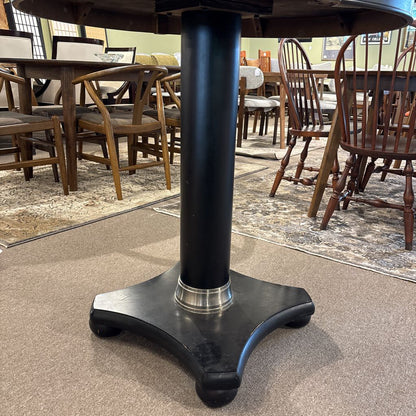 Black Round Bistro Counter Table (AS IS)
