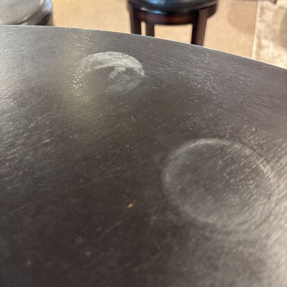 Black Round Bistro Counter Table (AS IS)