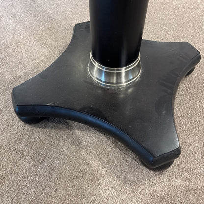 Black Round Bistro Counter Table (AS IS)