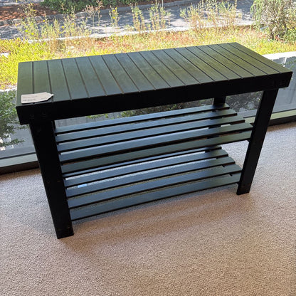Black Shoe Rack