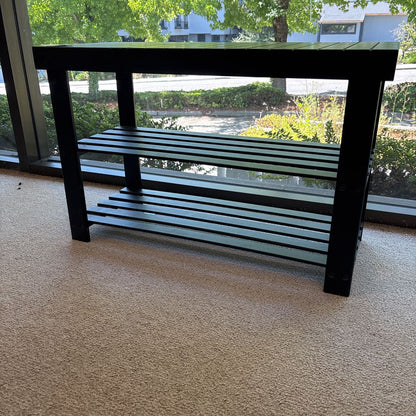 Black Shoe Rack