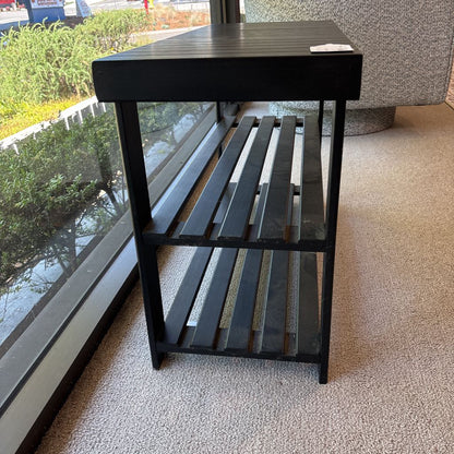 Black Shoe Rack
