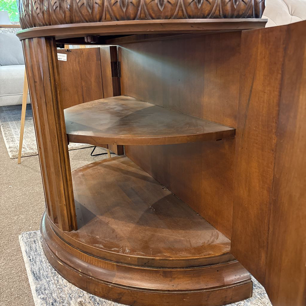 Demilune Stone Top Cabinet