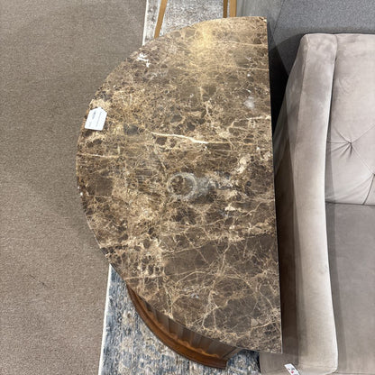 Demilune Stone Top Cabinet