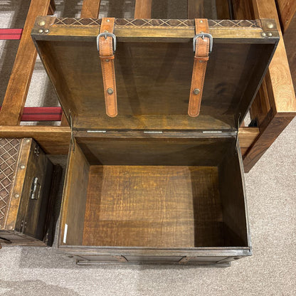 Leather Strap Trunk