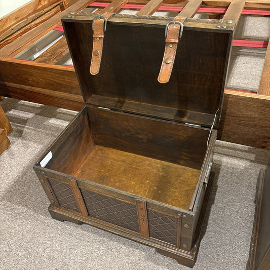 Small Leather Strap Trunk C TRUNKS