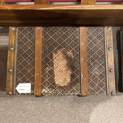 Small Leather Strap Trunk