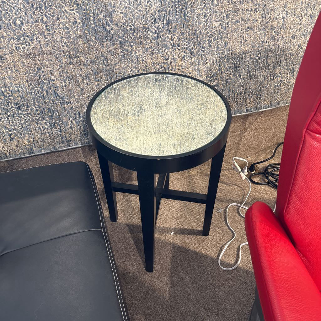 Modern Mirror Top Side Table C SIDE TABLES