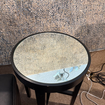 Modern Mirror Top Side Table C SIDE TABLES