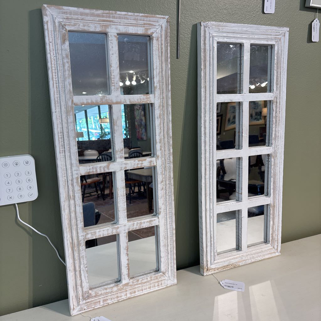 Rustic Paneled Mirror C MIRRORS