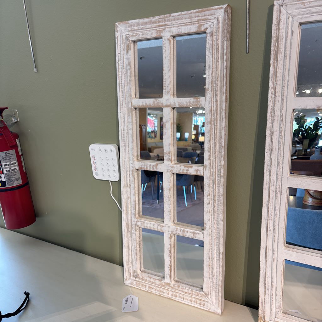 Rustic Paneled Mirror C MIRRORS