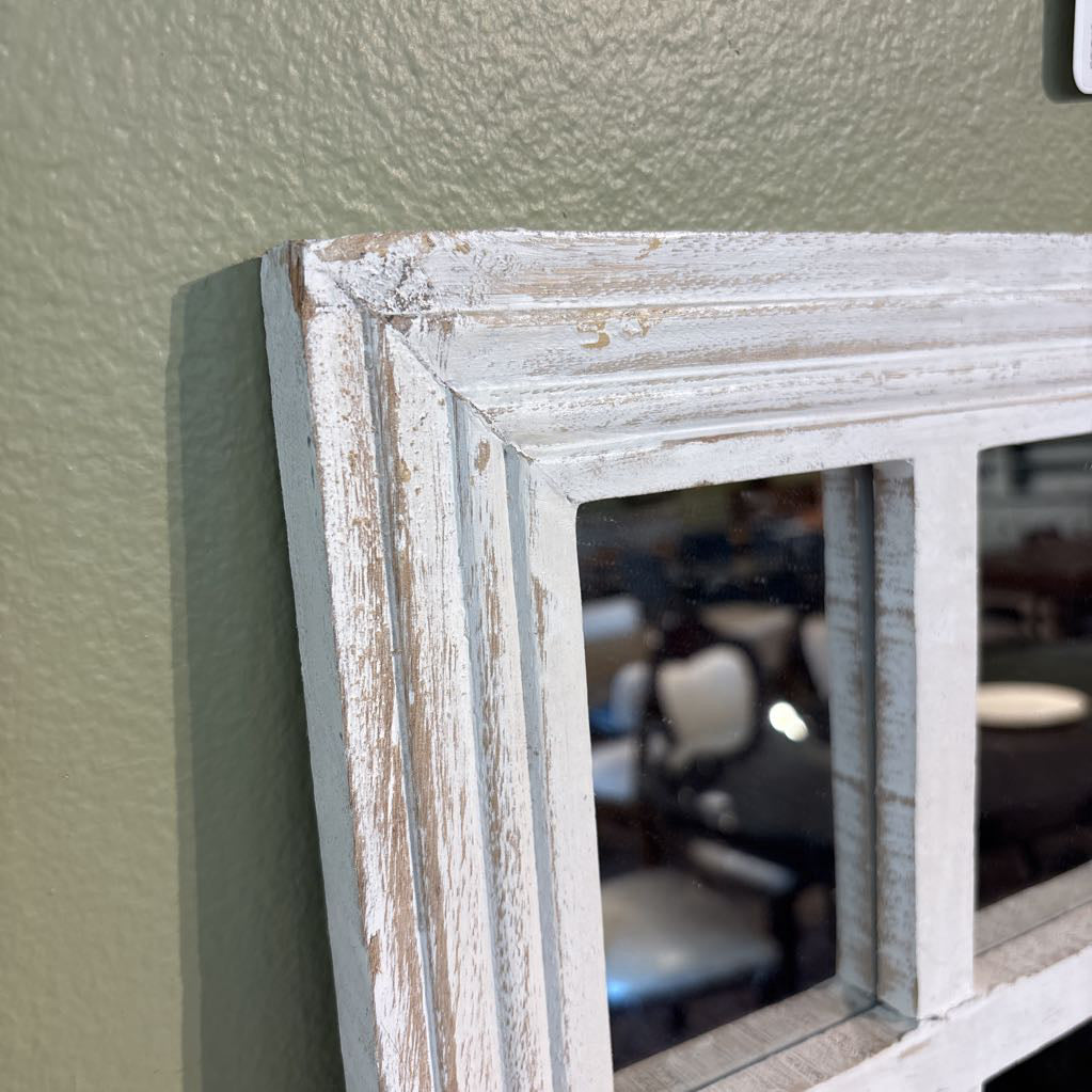 Rustic Paneled Mirror C MIRRORS