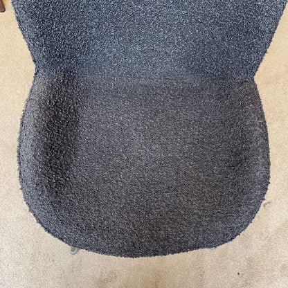 Charcoal Boucle Dining Chairs set of 6