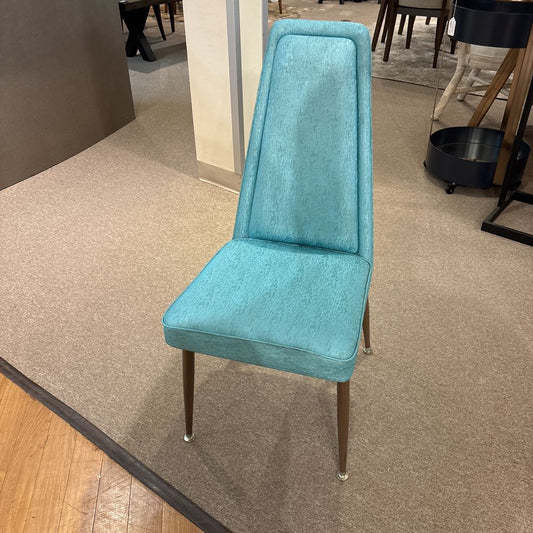 MC Nordia Teal Vinyl Dining Chair (SET OF 6) C DINING CHAIRS