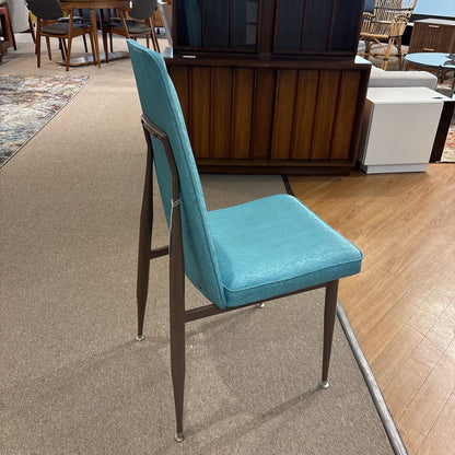 MC Nordia Teal Vinyl Dining Chair (SET OF 6)