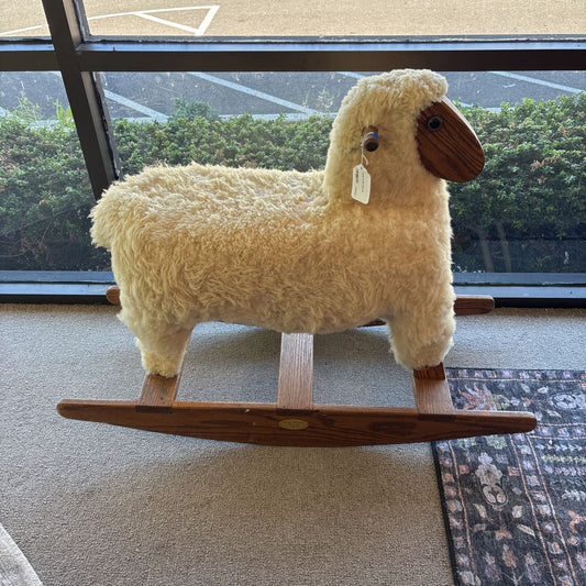 Vintage Rocking Sheep