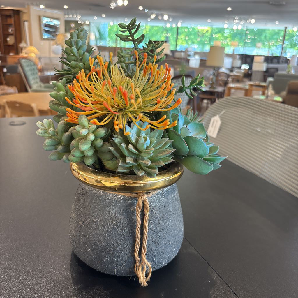 Potted Faux Plant