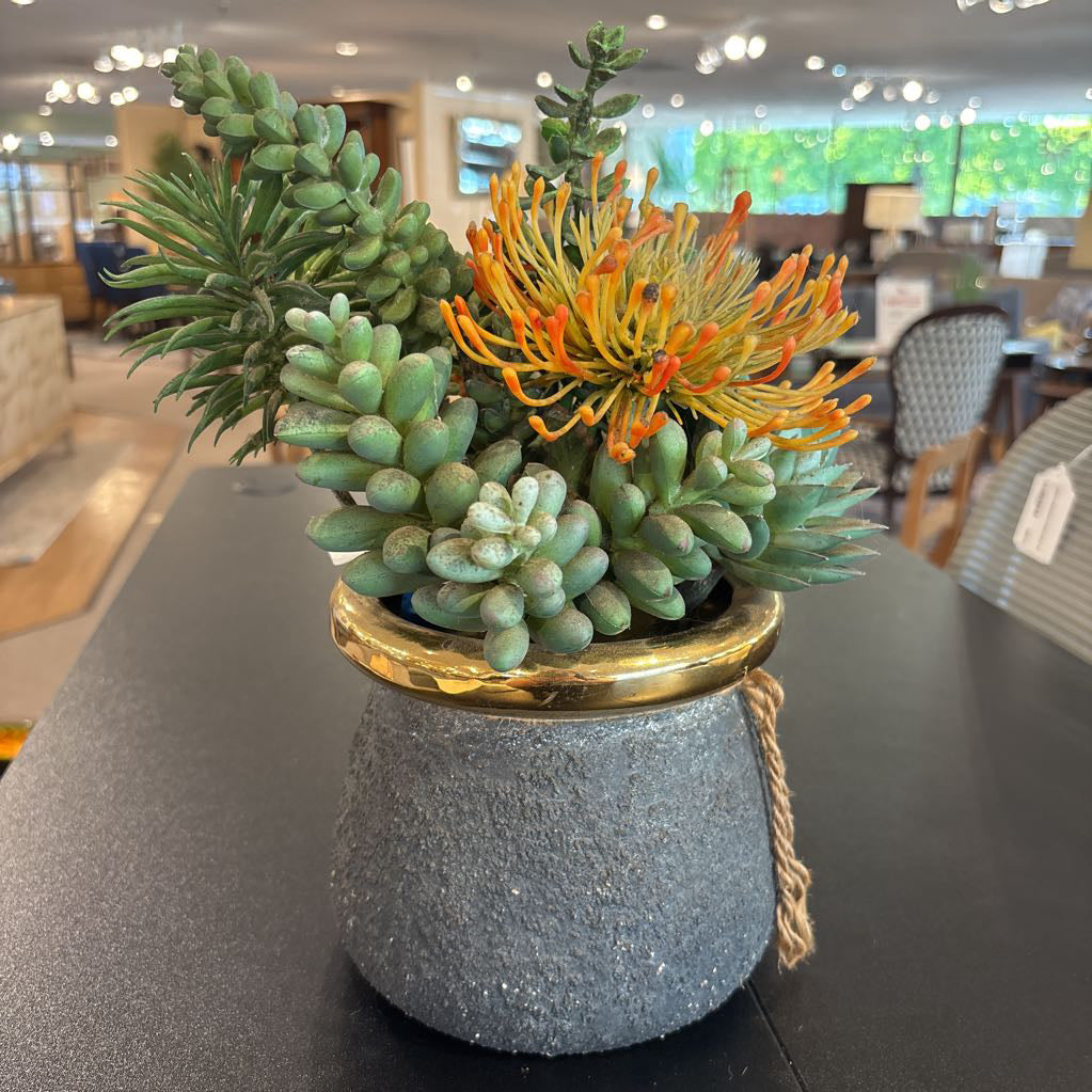 Potted Faux Plant