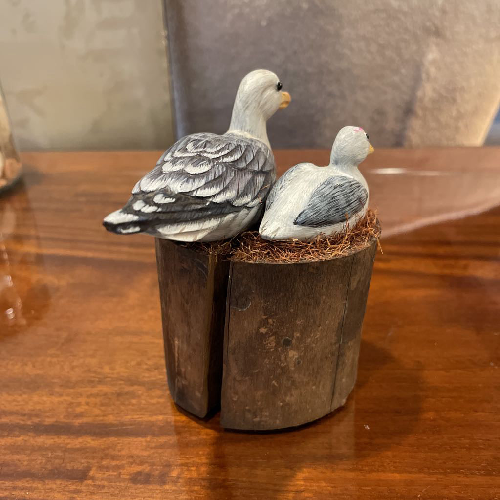 Seagulls on a Piling Decor SMALLS