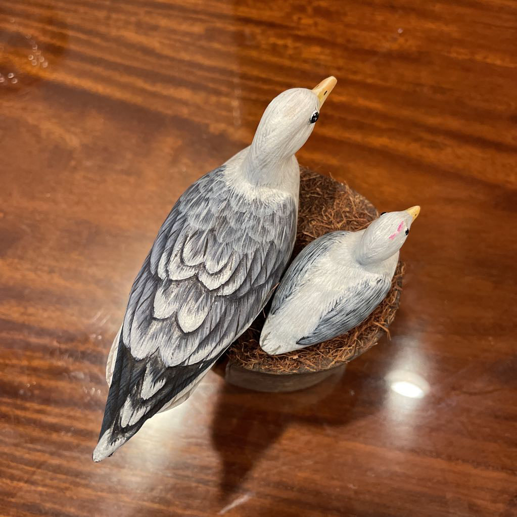 Seagulls on a Piling Decor SMALLS