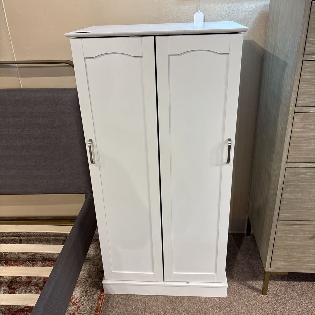White Storage Cabinet