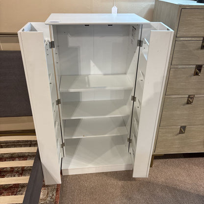 White Storage Cabinet