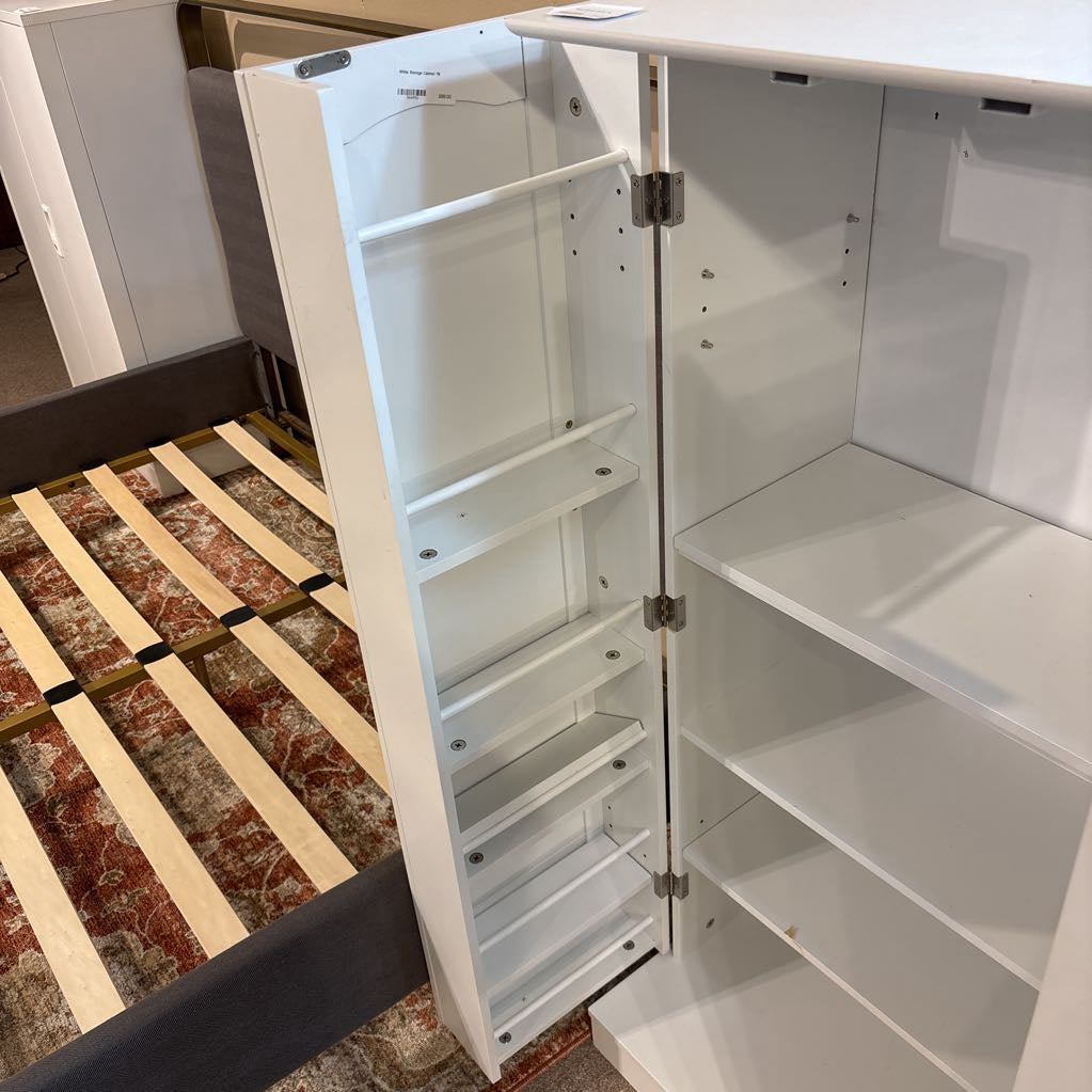 White Storage Cabinet